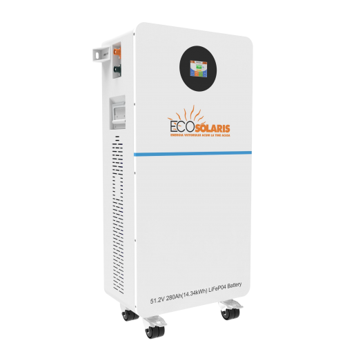 Baterie LiFePo4 51.2V EcoSolaris Gen 2 280Ah 14.33kWh - Panouri Fotovoltaice